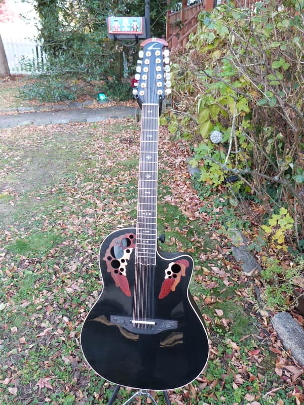 Adamas Ovation SMT custom legend 6759 graphite smooth top 1597 image 1