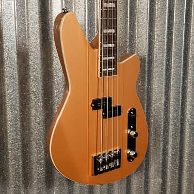 Reverend Sentinel Short Scale 4 String Bass Metallic Copper #73228 Blem image 4