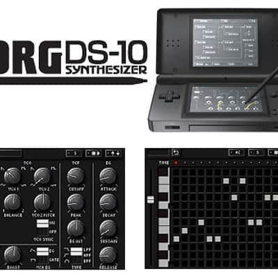 Korg DS-10 Synth, Drum Machine ,Sequencer & Nintendo Gameboy DS Lite image 3