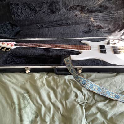 Peavey Dyna Bass 1987 White and Gold image 1