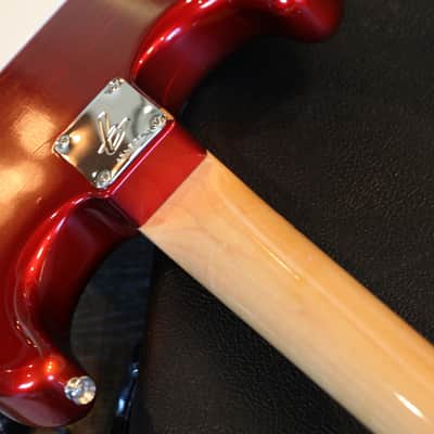 2008 Fender Custom Shop 1966 Stratocaster NOS Electric Guitar Candy Apple Red + COA OHSC image 20