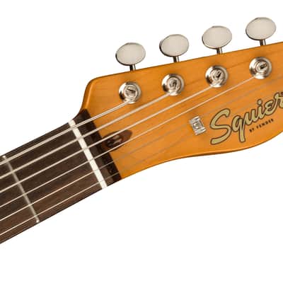 Classic Vibe Baritone Custom Telecaster®, Laurel Fingerboard, Parchment Pickguard, Black image 5