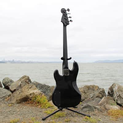Fender  P-J Bass (Precision Jazz Special) Japan Duff PJ-555 JV  1984  Black image 17
