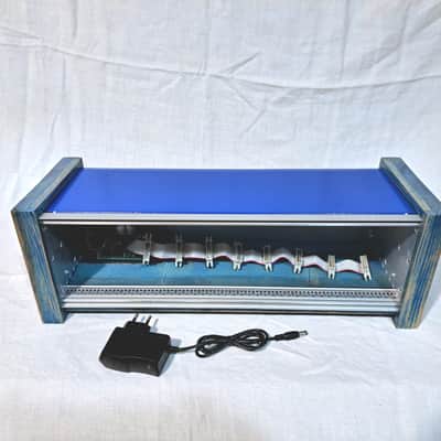 Tall Dog Simple Skiff 3U/64HP Expandable Case (Powered) 2020 Black