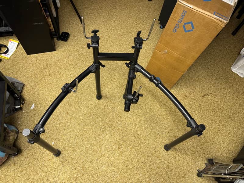 Roland MDS-C V-Drum Rack w/1 Multi-Angle Mount & 3 L-Rods And Clamps - 110625 image 1