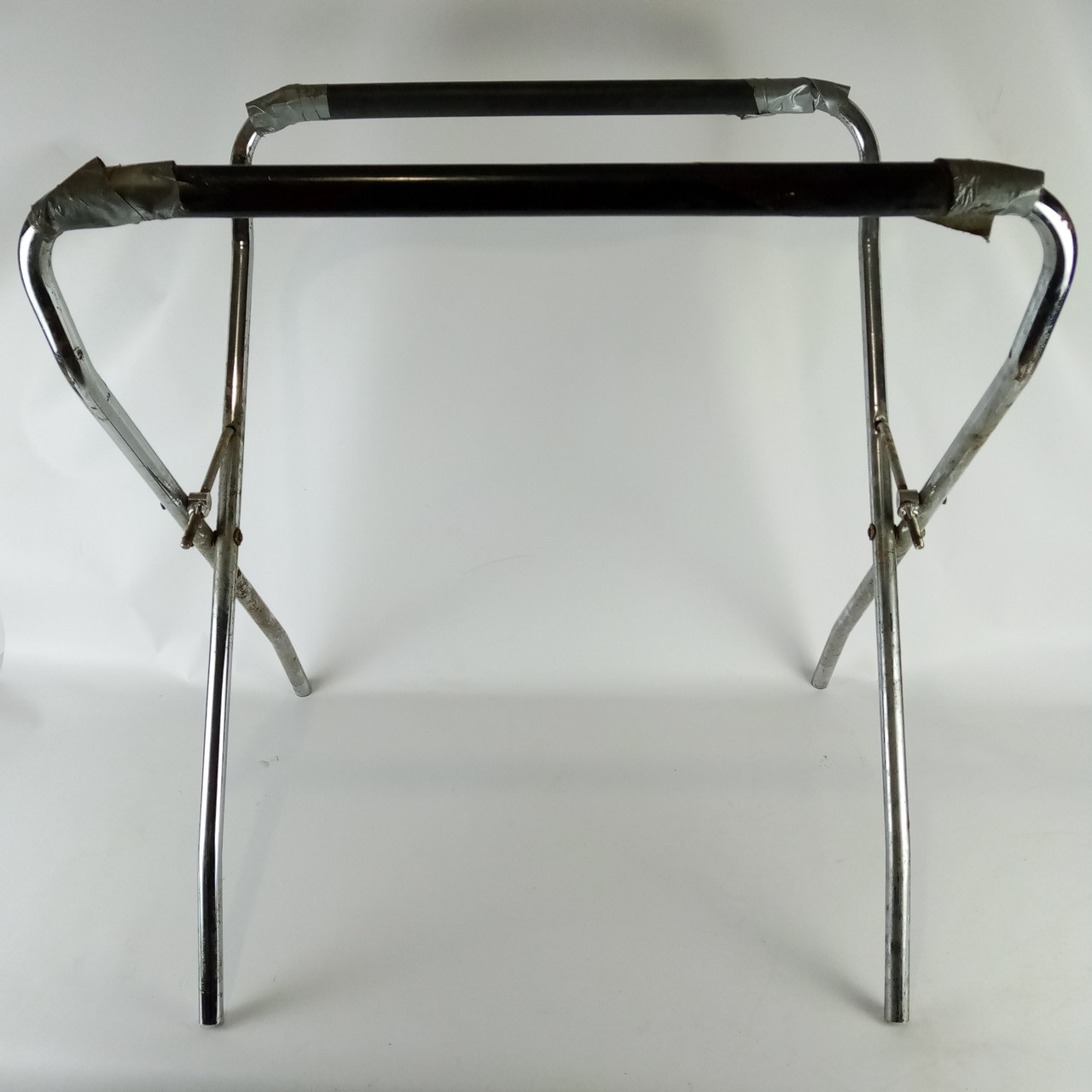 Ludwig #350 Concert Marching Bass Drum Stand Steel Tubing Vintage 50s-60s Cradle — main photograph