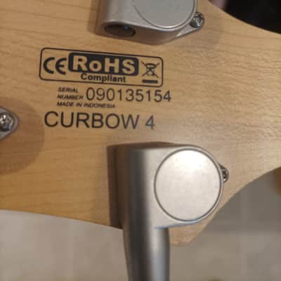 Cort Curbow 4 Bass Cherry Red Sparkle image 5