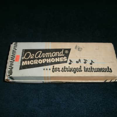 Vintage Late 1950's DeArmond 3000 Microphone Guitar Pickup in Box! image 1