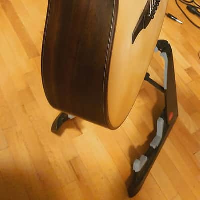 LAG Tramontane series OM T500A Natural Finish Acoustic, Solid Sitka Spruce Top image 3
