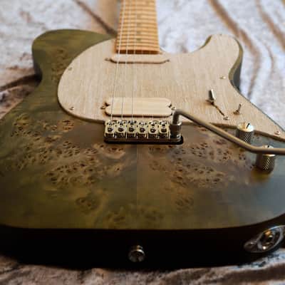 GB Liuteria Traditional Tele vegatrem - green poplar image 13