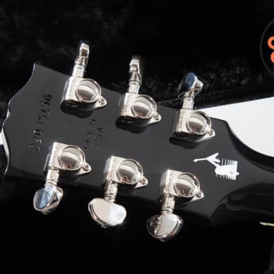 2025 Gibson Custom Shop Kirk Hammett Signature Raven Ebony Signed Label OHSC COA image 9