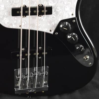 Fender U.S.A. Geddy Lee Jazz Bass Black Maple Fingerboard image 3