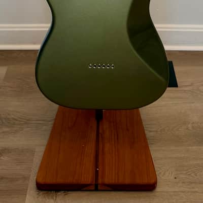 Fender  Stratocaster  2021 - Jade Pearl Metallic HSS EMG Kirk Hammett Pickguard image 7