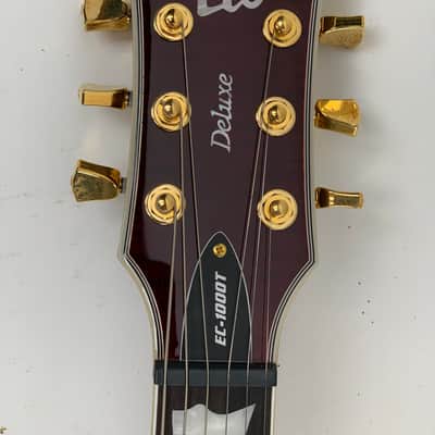 ESP LTD EC-1000T CTM See Thru Black Cherry FM Electric Guitar B-Stock image 14