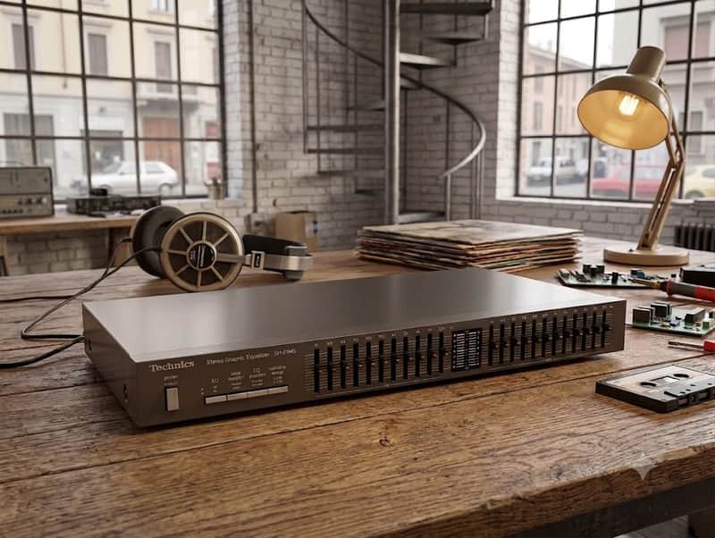Technics SH 8045 equalizzatore 12 bande / 1985 image 1