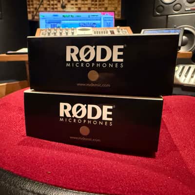 Pair RODE NT6 Compact Cardioid Condenser Microphones 2006 - Present - Nickel image 2