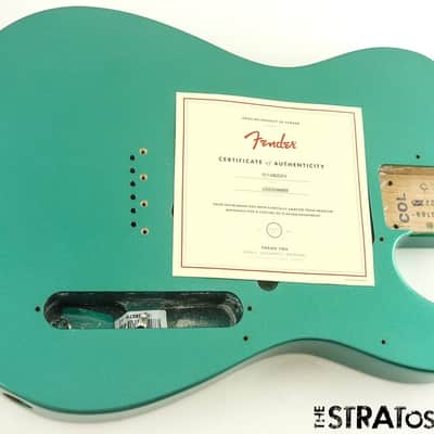 Fender American Professional Classic Tele BODY Faded Sherwood Green Metallic image 2