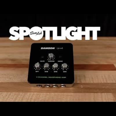 Immagine Samson QH4 4-Channel Headphone Amplifier - 5
