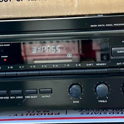 Denon AVR-1000 5.1 Ch 70W Receiver w/ Remote, Box, Instructions; Tested SEE VIDEO image 2
