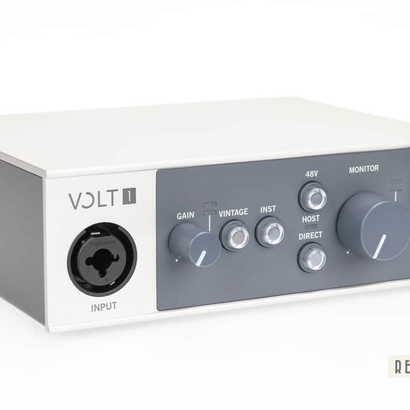 2024 Universal Audio VOLT1 USB Recording Studio White