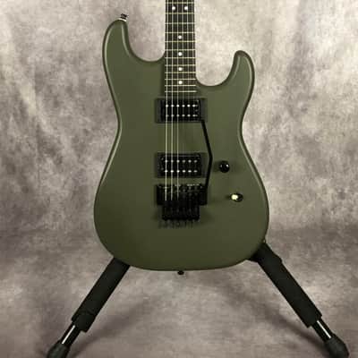 Wayne Guitars (Formerly Charvel) Super Strat Est 2000 - Flat Green image 1