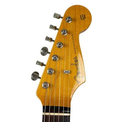 Fender MJT 60s Reissue Stratocaster - Burgundy Mist - Heavy Relic image 10