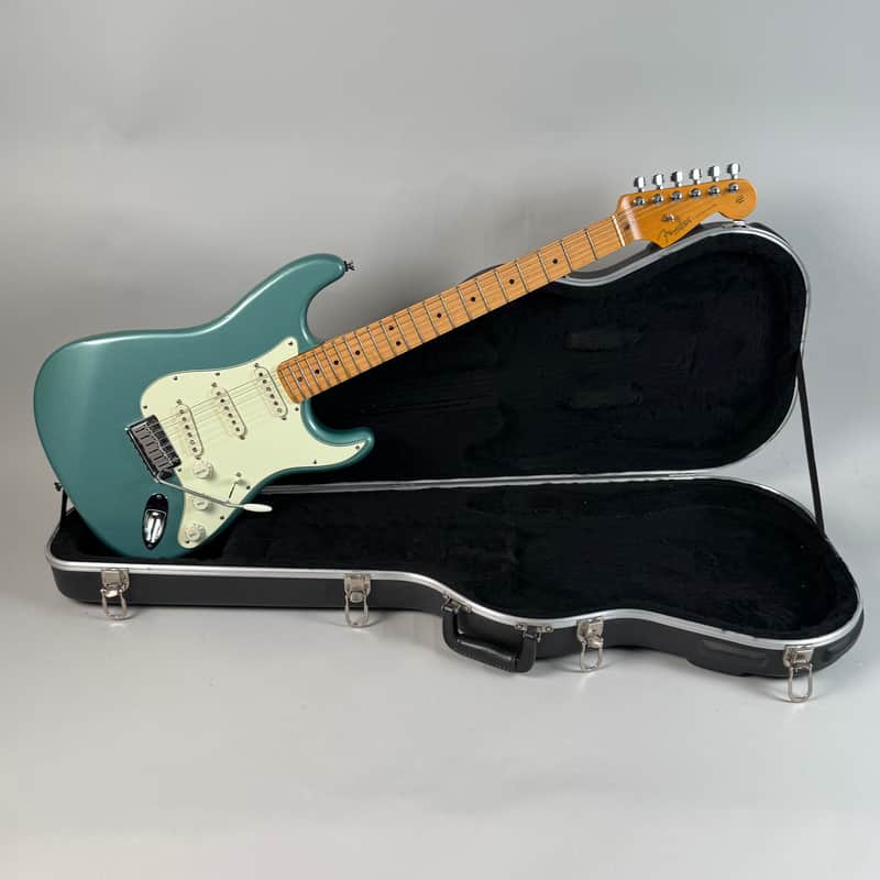 2001 Fender American Standard Stratocaster Teal Green Metallic