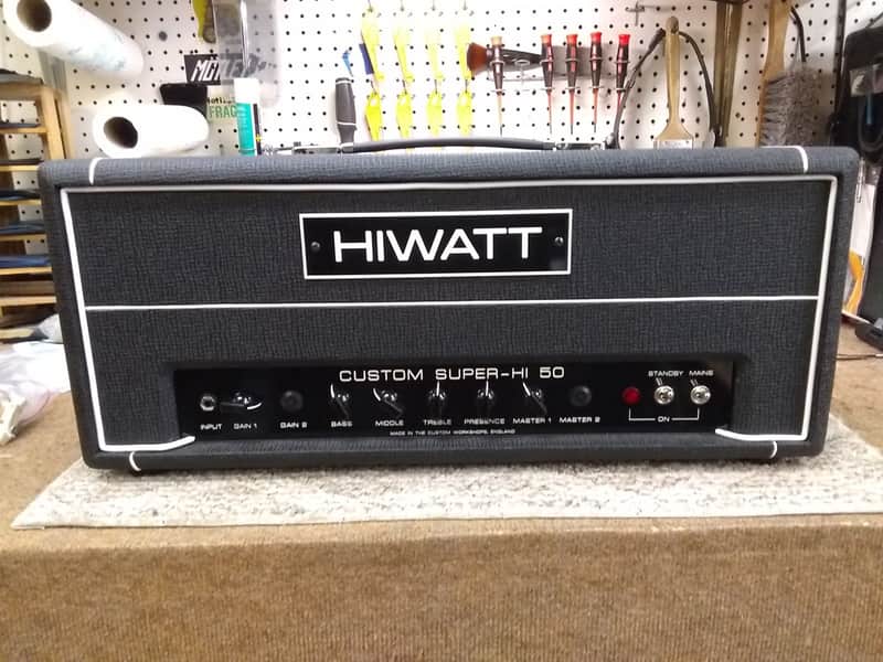 Hiwatt Custom Super-Hi 50 Head Modified image 1