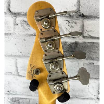 FENDER Custom Shop 1966 Precision Bass Journeyman Relic, 3A Rosewood Fingerboard, Aged Natural image 8