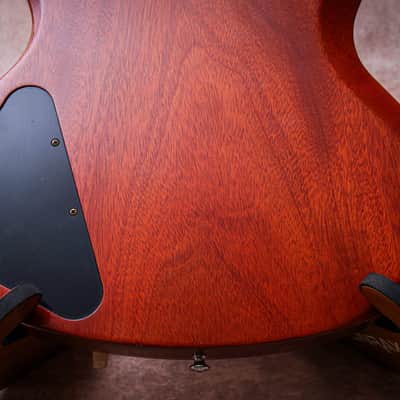 GIBSON USA Custom Shop VOS 1964 Reissue SG Maestro "Cherry + Rosewood" (2010) image 16