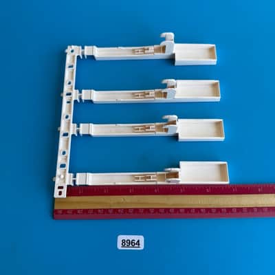 YAMAHA PSR-240 PSR-270 PSR-500 Keyboard Part: White Keys [C-E-G-B] 4-Key Set image 6
