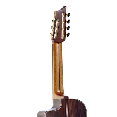 7-String Short-Scale Classical Guitar – Gayetana A75 “SieteQuinto” | Spruce Top | 580mm Scale | 55mm Nut | Jazz / Latin / Requinto Style image 4