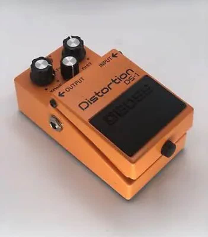 Boss DS-1 Distortion (Silver Label) 1994 - Present - Orange image 1