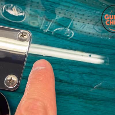 2019 Fender Japan MIJ Michiya Haruhata Stratocaster Caribbean Blue Transparent Tweed HSC image 13