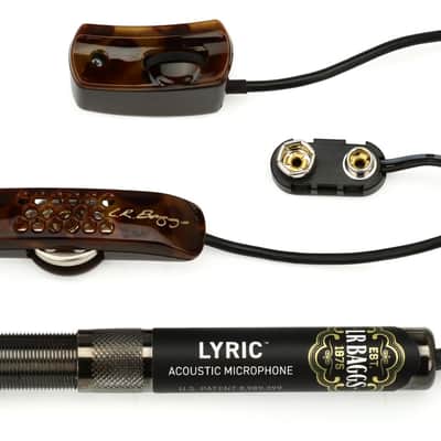 LR Baggs Lyric Acoustic Guitar Microphone System with Preamp image 1