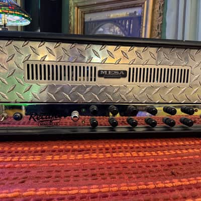Mesa Boogie Dual Rectifier Revision F 1993 - Rev F, Chrome chassis, works as it should, no pedal image 1