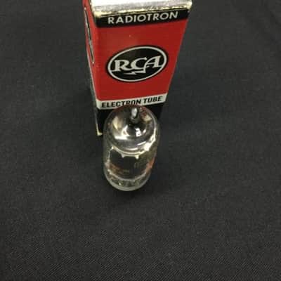 NOS NIB RCA 6HS6 Preamp Tuner Black Plate Vintage Audio VACUUM TUBE D.9210 image 2