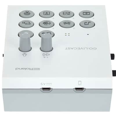 ROLAND Go:Livecast studio streaming audio/video image 3