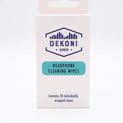 Dekoni Audio Headphone Cleaning Wipes - 10 Pack image 2