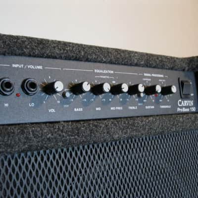 Carvin Pro Bass 150 Combo Bass Amp/amplifier w/ stand image 6