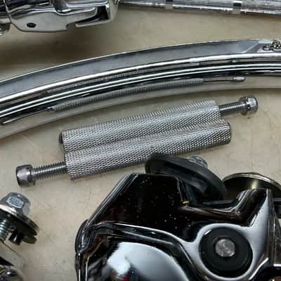 Ludwig Atlas Bass Drum Rail Consolette w/Tom Mount NiCe - Chrome image 5