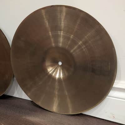 Sabian B20 14" Hihats 1980s image 12