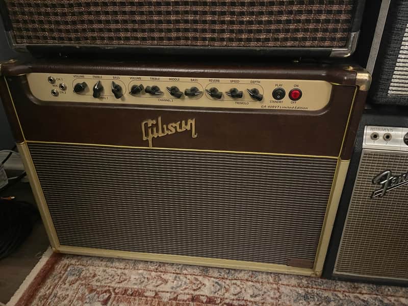 Gibson GA-40 Les Paul 15-Watt 1x12" Guitar Combo 1954 - 1957 - Two-Tone Brown image 1