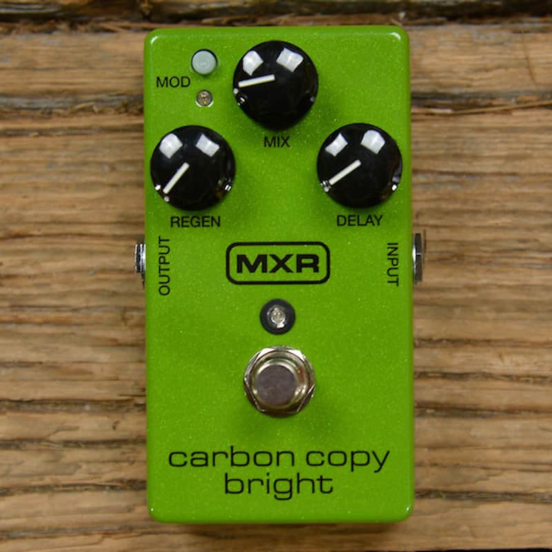 ギター MXR M269 Carbon Copy Bright MXR M269SE Carbon Copy Bright Analog Delay | Reverb