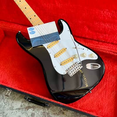 MIJ Fender Stratocaster ST72-55 c 1985 - Blackie original vintage E serial fujigen Japan image 2