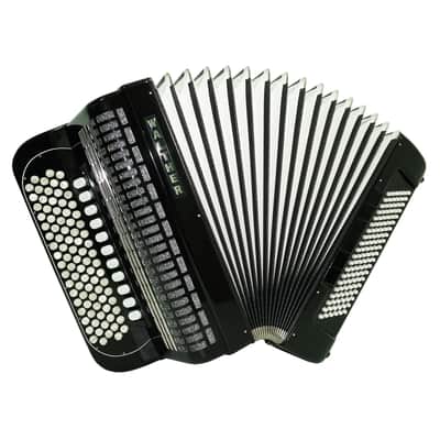 Walther 120 Bass 5 Row Button Accordion C Griff, German Concert Bayan, Straps and Hard Case, Perfect Professional Accordian for Adults, 2501 image 2