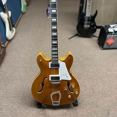 Hagstrom SUVIK-DDL Super Viking Semi-Hollow - Dandy Dandelion image 1