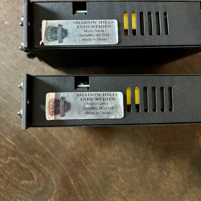 PAIR - Shadow Hills Mono GAMA 500 preamps image 4