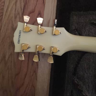 Edwards ESP Vintage Les Paul Randy Rhoads Cream Les Paul 2008 Cream White image 4