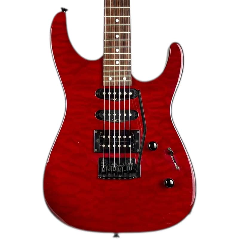 Grover Jackson IG 1996 - Trans Red | Reverb